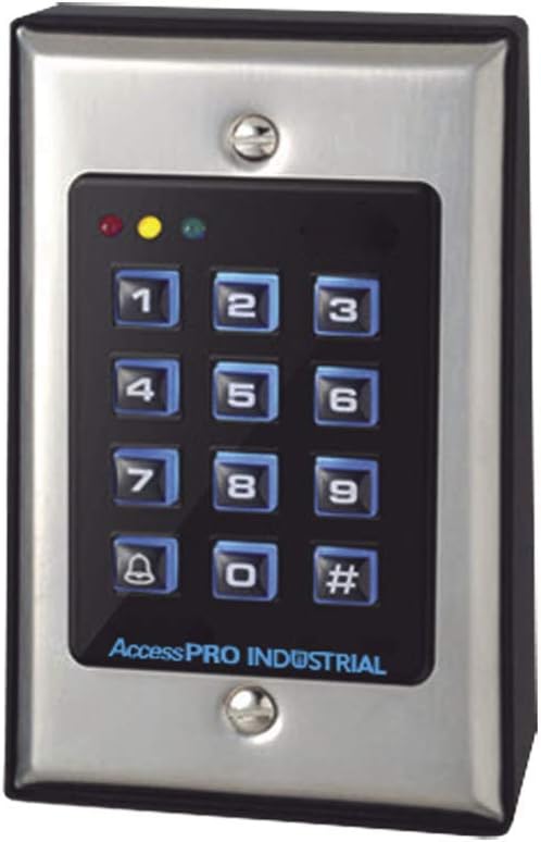ACCESSPRO INDUSTRIAL - Teclado Autónomo con Lector de Proximidad Integrado.