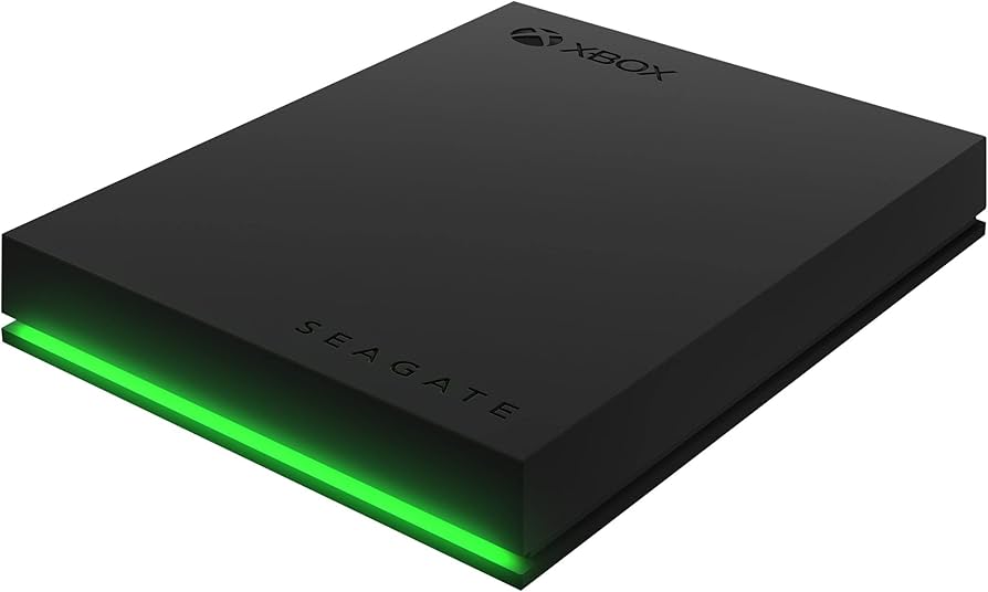 SEAGATE - Disco Duro Externo Seagate STKX2000400 2.5" 2TB USB 3.2 Gen 1 Negro Barra LED para Xbox