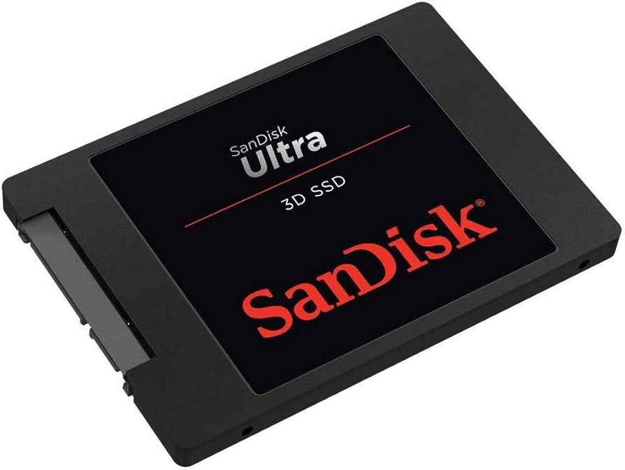 SANDISK - Unidad de Estado Solido SSD Interno Sandisk ULTRA 3D 1TB 2.5 SATA3 7MM LECT.560/ESCR.520MBS