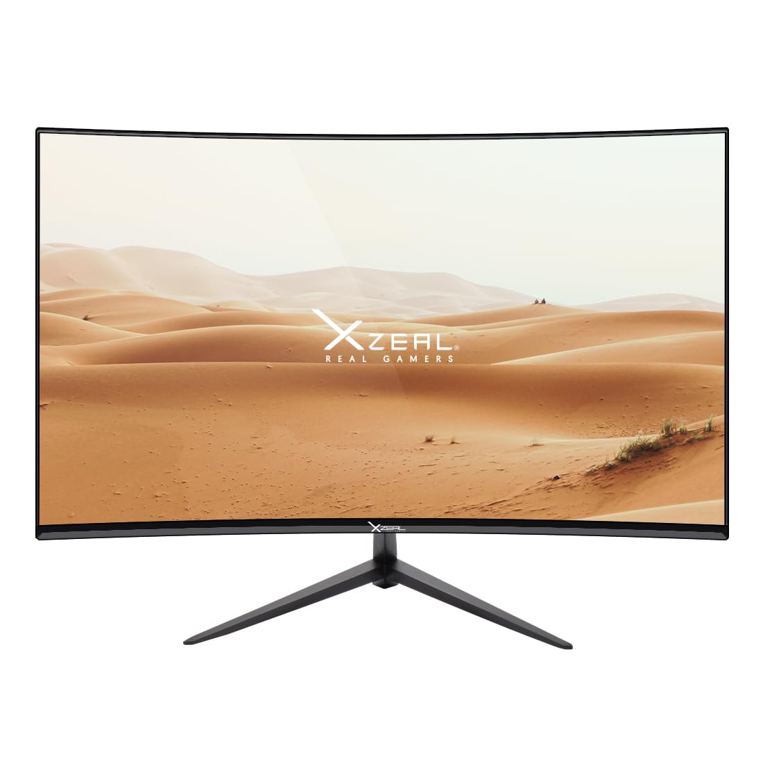 XZEAL - Monitor Xzeal 23.8" Gaming Curvo 1ms 165HZ FHD Resolución 1920x1080 Panel VA HDMI/VGA