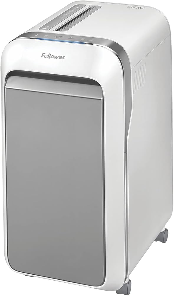 FELLOWES - Trituradora Fellowes Powershred LX220 Microcorte 20 Hojas 8 Galones Color Blanco