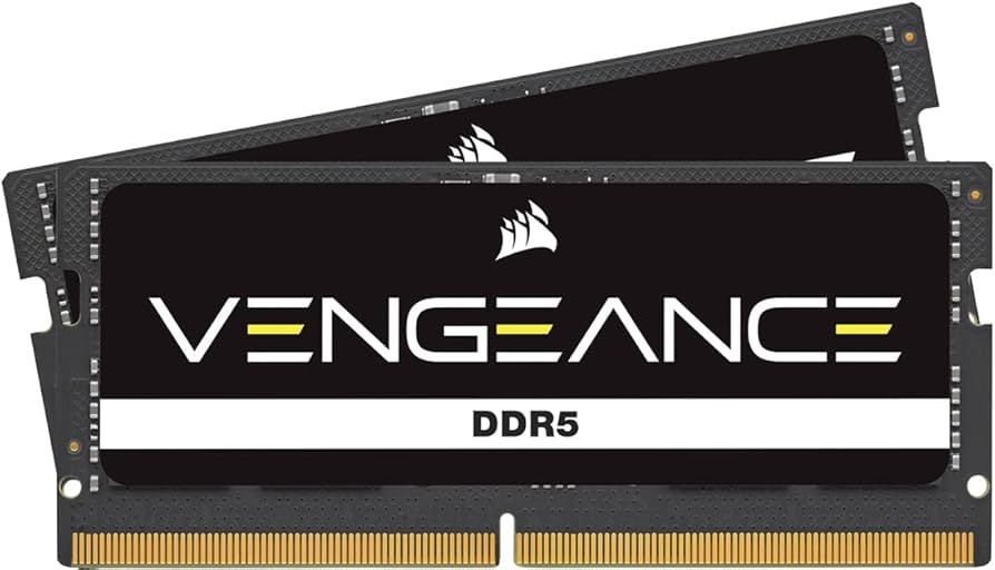 CORSAIR - Memoria RAM SODIMM Corsair Vengeance DDR5 4800MHz 16GB (2x8GB) ECC CL40