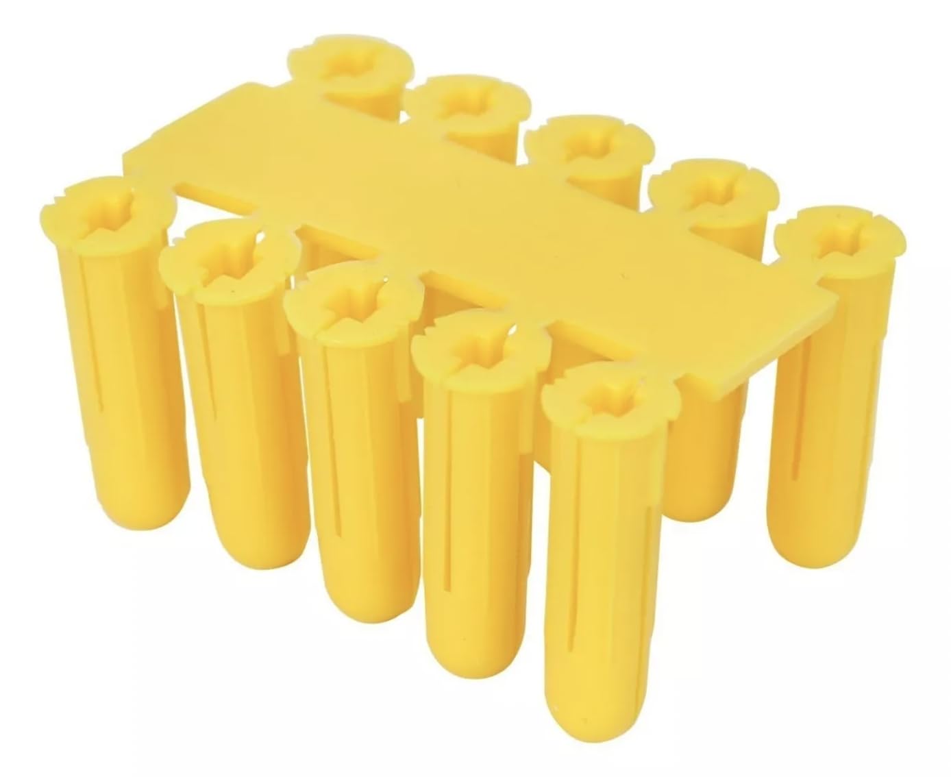 THORSMAN - Taquete amarillo 7/32" para tornillos 8mm x 1" (100pzs) (1102-02100)