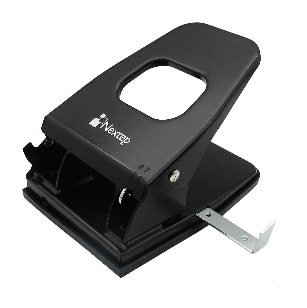 NEXTEP SOLUCIONES - Bundle Perforadora Nextep 2 Orificios 7/8 cm Ajustable 25 Hojas  Cont. 2 Piezas
