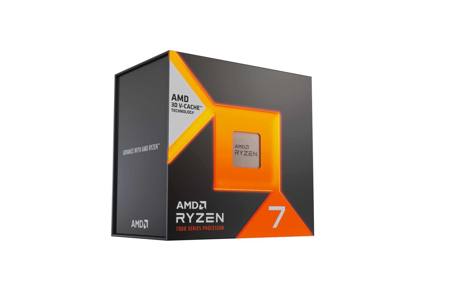 AMD - Procesador AMD Ryzen 7 7800X3D 5.0Ghz 96MB 120W S AM5 Octa Core con Graficos sin Disipador
