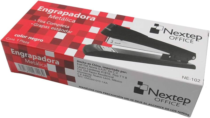 NEXTEP SOLUCIONES - Bundle Engrapadora Metalica Nextep Profesional Tira Completa Cont. 12 Piezas