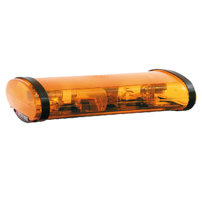 FEDERAL SIGNAL - Barras de luces Mini Jet para trabajo pesado, domo color ámbar