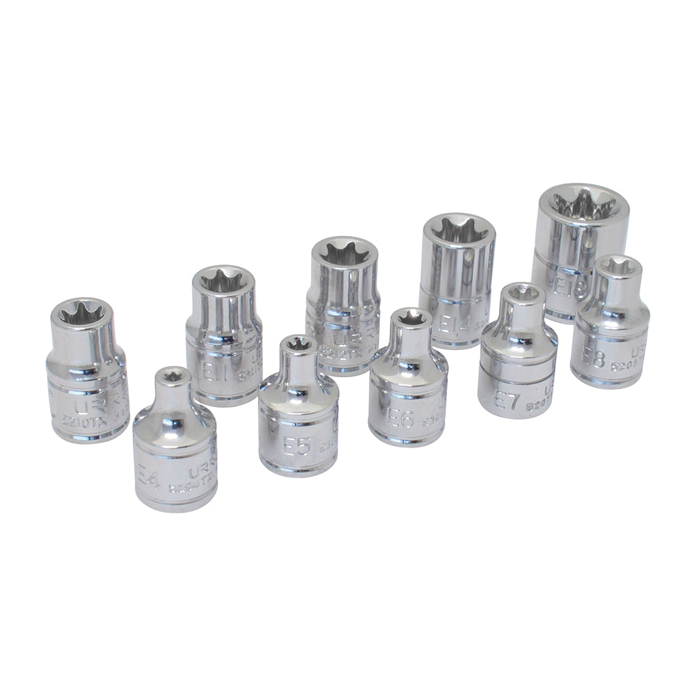 Jgo dados torx hemb 3/8 in 10pz