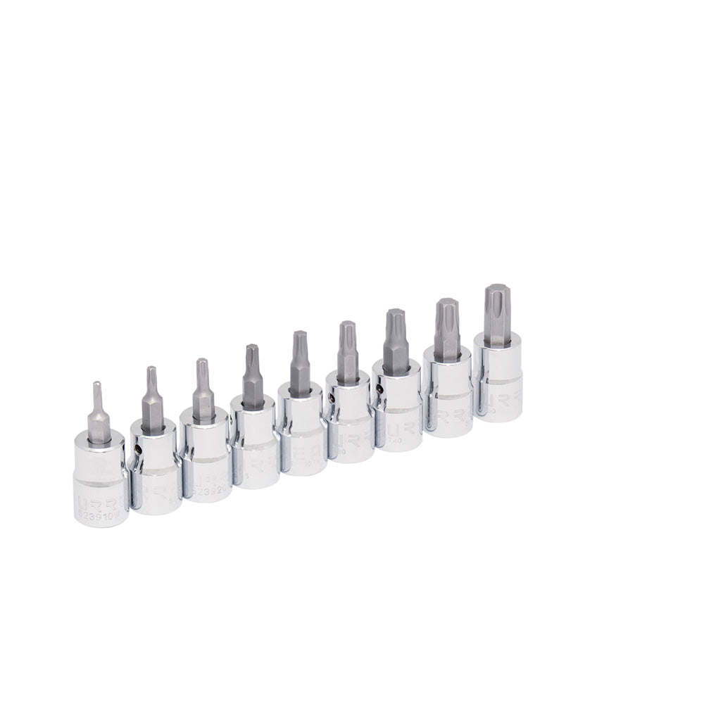 Jgo dados torx 3/8 in 9pz