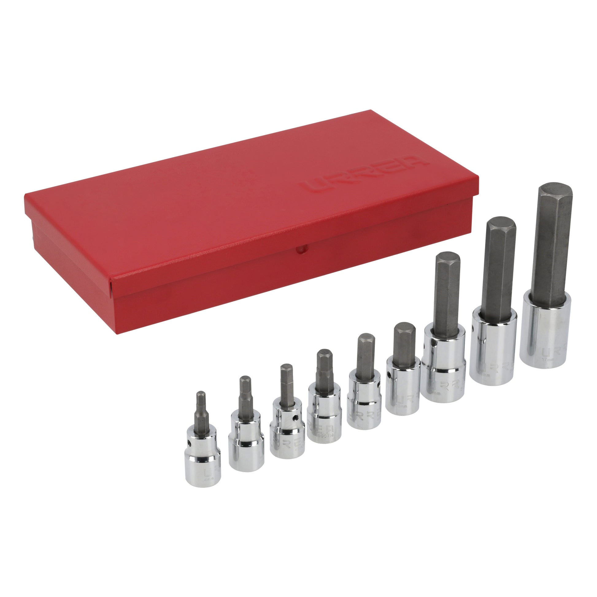 Jgo dados pta hex 3/8-1/2 10pz