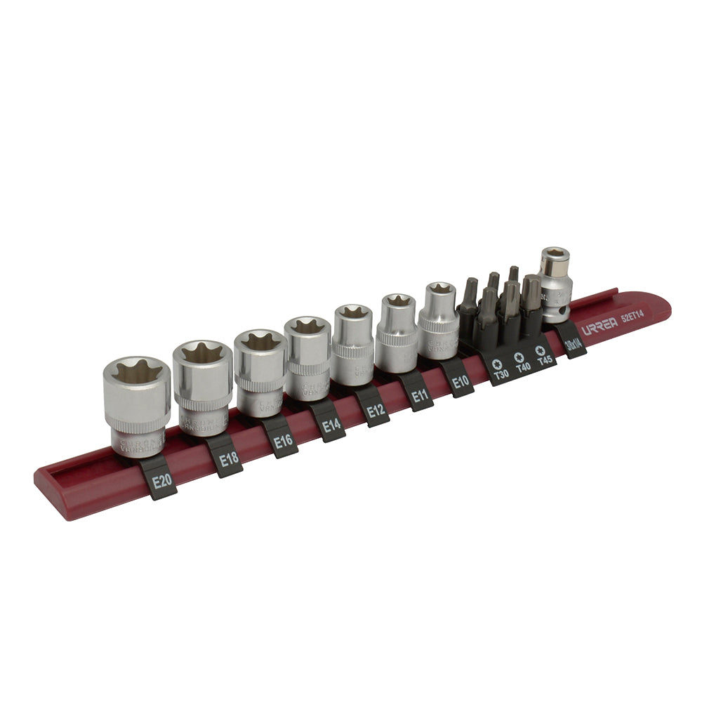 Jgo dados torx hemb 3/8 in 14pz