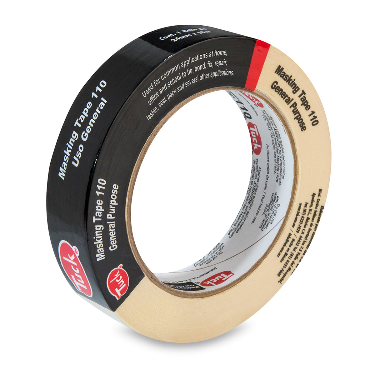 TUK - CINTA TUK MASKING TAPE 110 24X50 PZA
