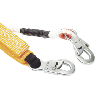 TULMEX - Amortiguador con Cable de Protección de  Nylon y 2 Ganchos de Seguro Doble.