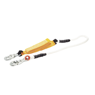 TULMEX - Amortiguador con Cable de Protección de  Nylon y 2 Ganchos de Seguro Doble.
