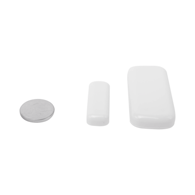 HONEYWELL HOME RESIDEO - Contacto Magnetico Inalámbrico de Largo Alcance Super Estetico para Puertas y Ventanas  / Batería de Larga Duración 3-5 años