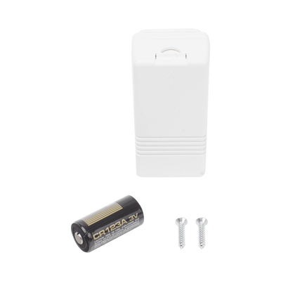 HONEYWELL HOME RESIDEO - Contacto Magnético Inalámbrico sin magneto / Se puede conectar otro Sensor Cableado / 2 Zonas /Batería de Larga Duración 3-5 años