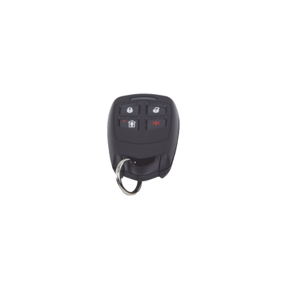 HONEYWELL HOME RESIDEO - Control remoto tipo llavero de 4 botones con LED / Batería de Larga Duración 3-5 años