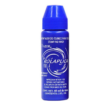 ROLAPLICA - TINTA ROLAPLICA 587 AZUL SELLO 60CC