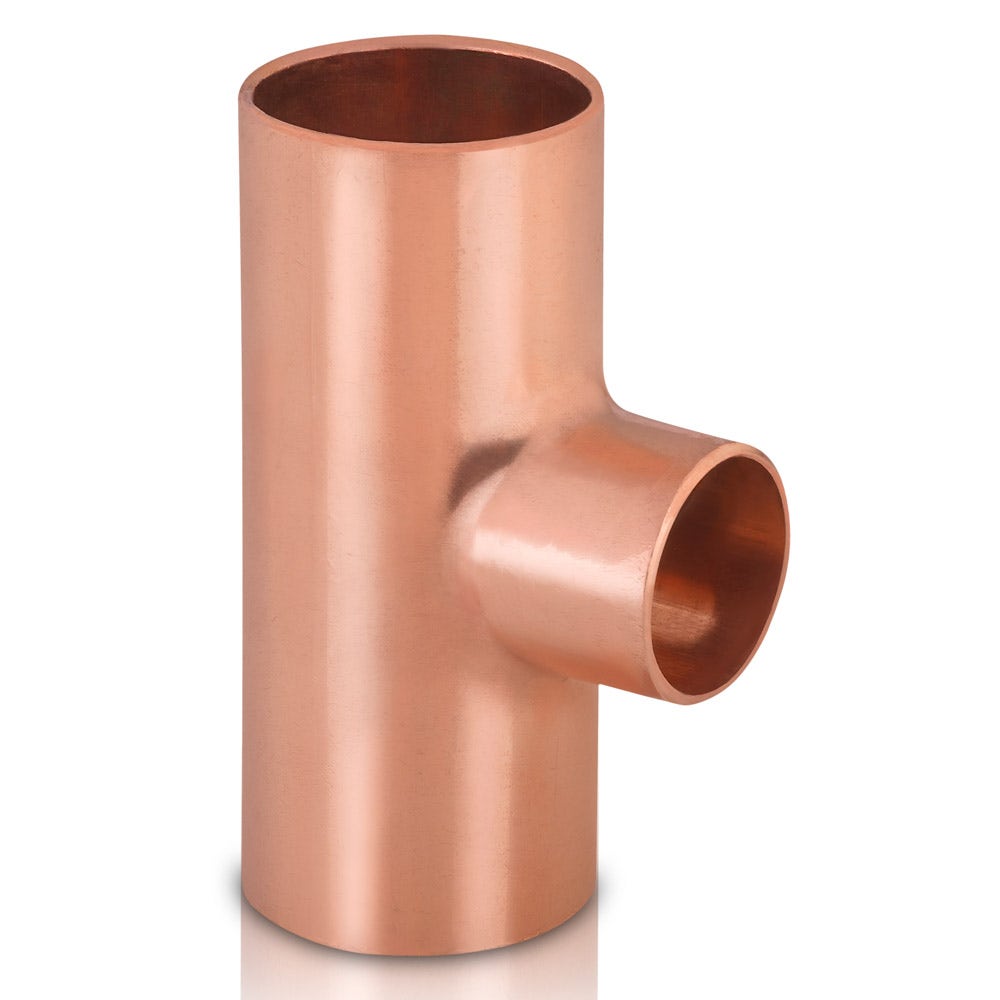 IUSA - Tee reducida con centro de 3/8” nibco