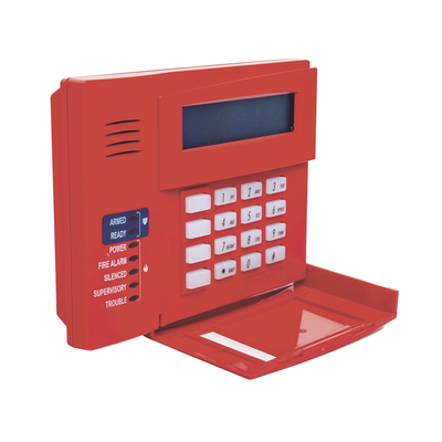 HONEYWELL HOME RESIDEO - Teclado Alfanumérico de 2 Lineas, 16 Caracteres Cada Una y 3 LED´s de Problema en el Sistema.