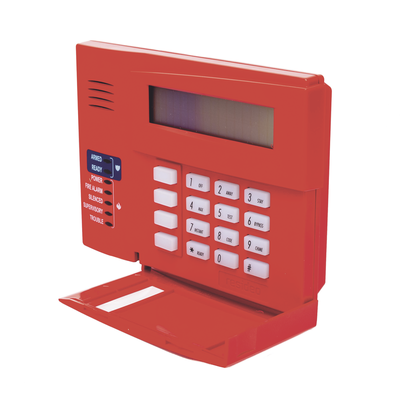 HONEYWELL HOME RESIDEO - Teclado Alfanumérico de 2 Lineas, 16 Caracteres Cada Una y 3 LED´s de Problema en el Sistema.