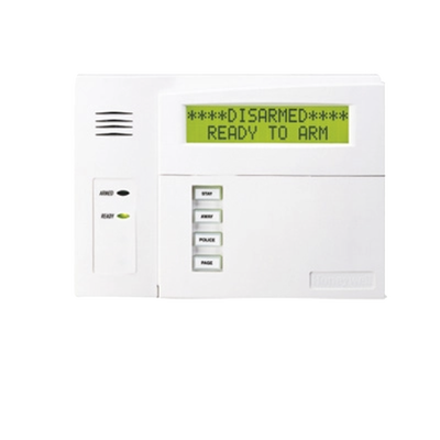 HONEYWELL HOME RESIDEO - Teclado Alfanumérico con Receptor Inalámbrico Integrado compatible con Sensores de la Serie 5800