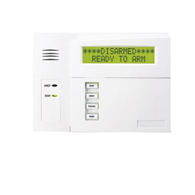 HONEYWELL HOME RESIDEO - Teclado Alfanumérico con Receptor Inalámbrico Integrado compatible con Sensores de la Serie 5800