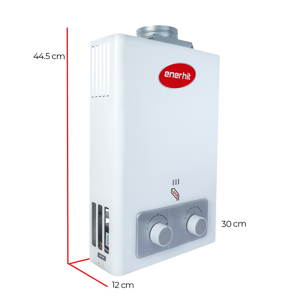 IUSA - Calentador instantáneo enerhit, 6 l para gas L.P.