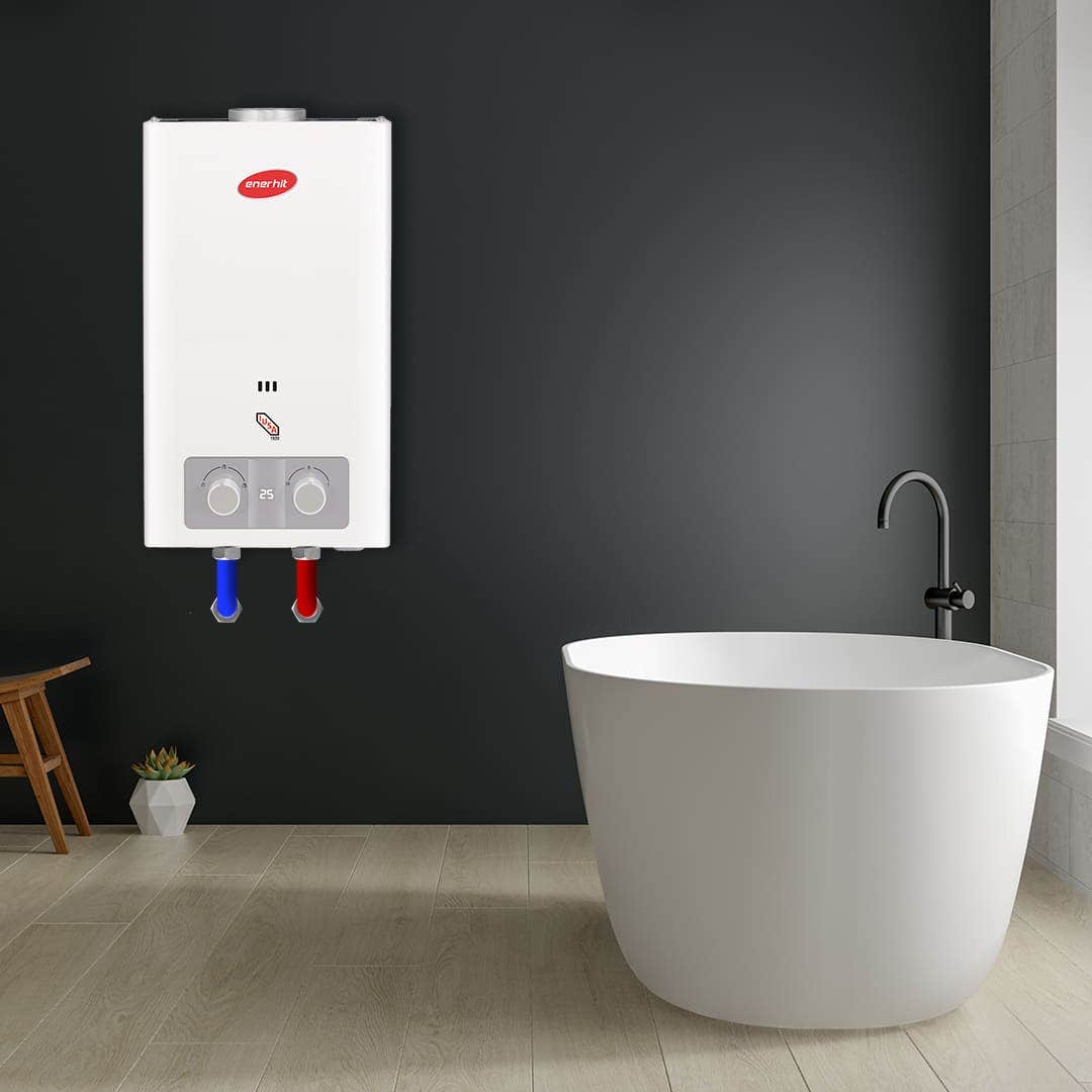 IUSA - Calentador de agua instantáneo Enerhit 9 L para gas Natural