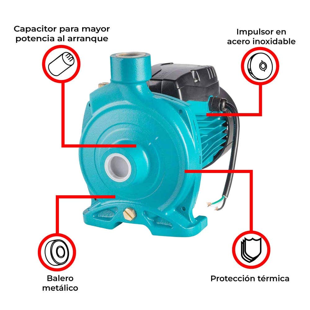 IUSA - Bomba centrífuga 1 hp iusa