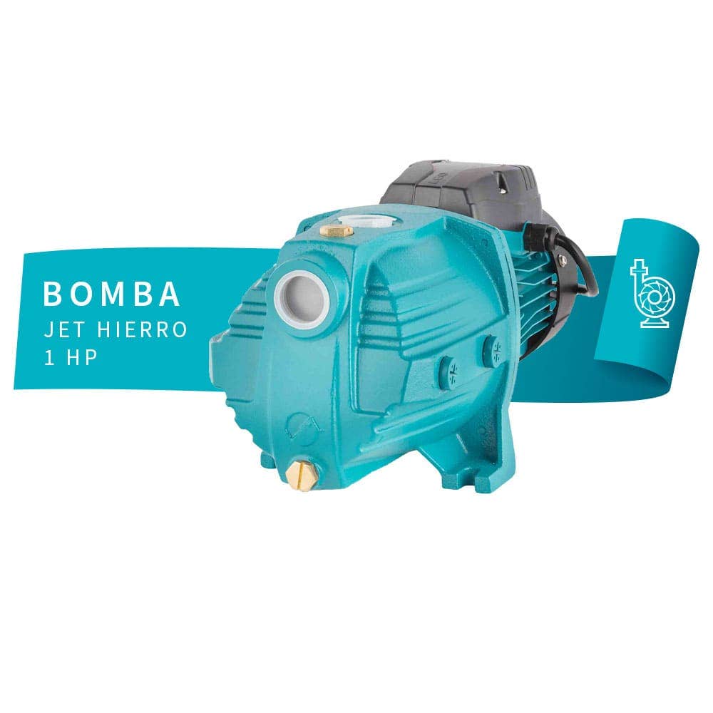 IUSA - Bomba jet hierro fundido 1 HP entrada/salida 1"