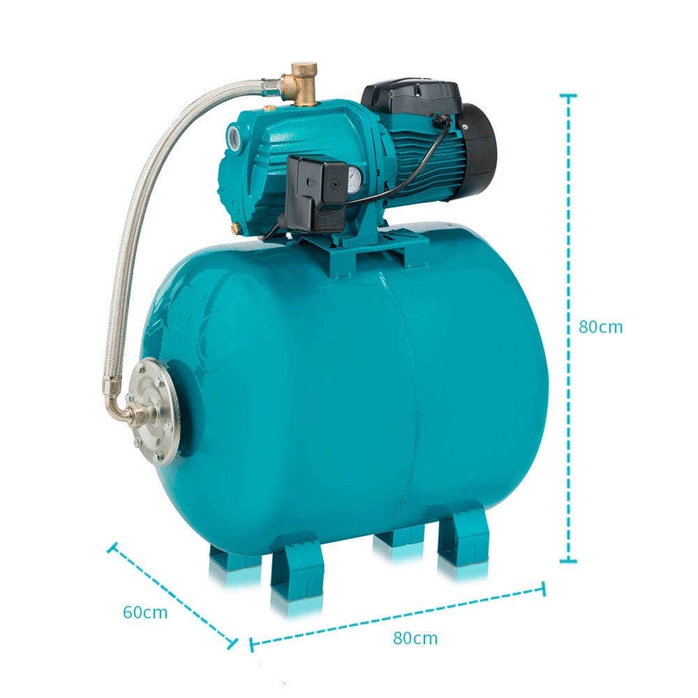 IUSA - Hidroneumático jet de 1 HP, tanque 100 L
