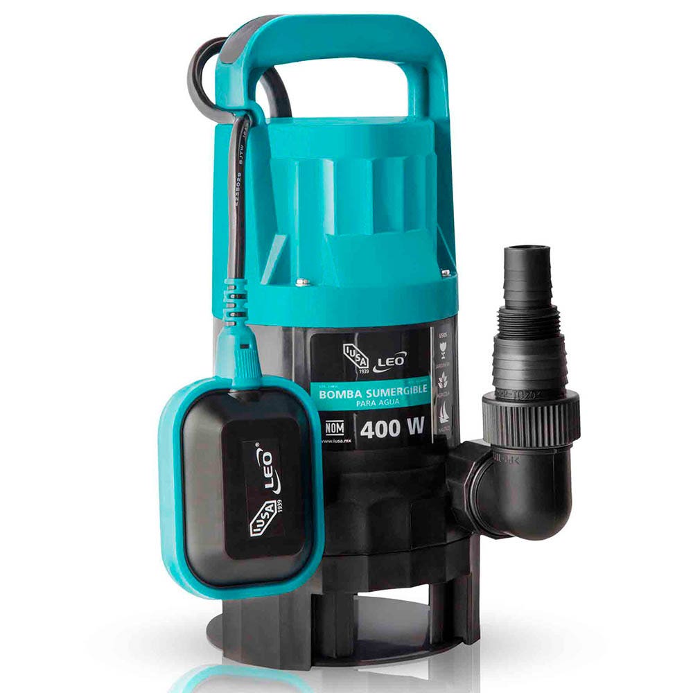 IUSA - Bomba sumergible para agua limpia y turbia 0.5 hp