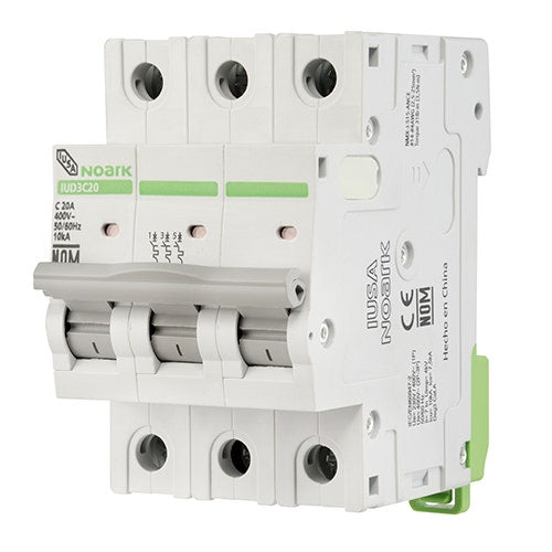 IUSA - Interruptor termomagnético riel din 3 polos IUSA