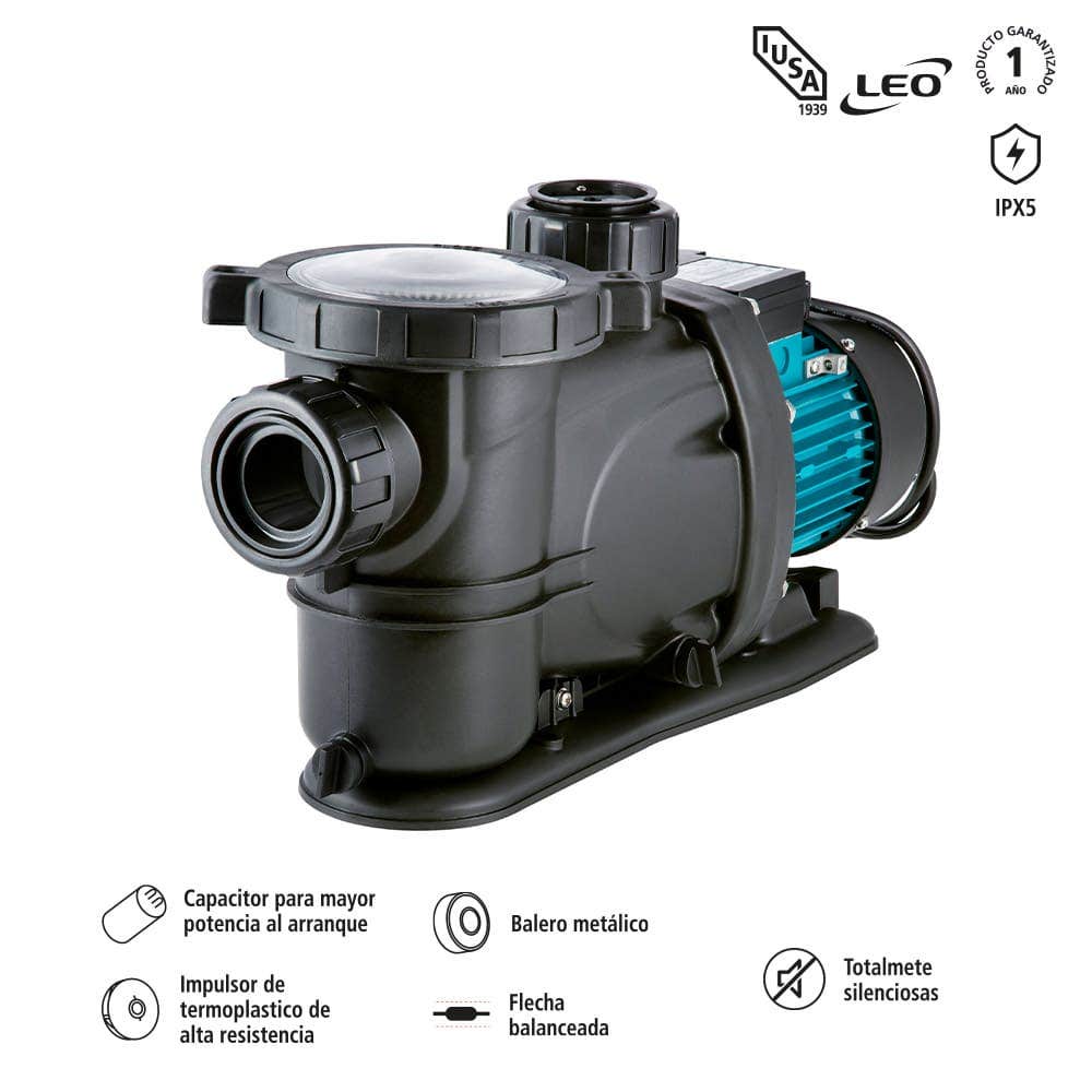 IUSA - Bomba para alberca 1 hp iusa