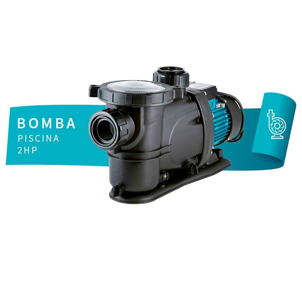 IUSA - Bomba para alberca 2 hp cuerpo termoplástico iusa