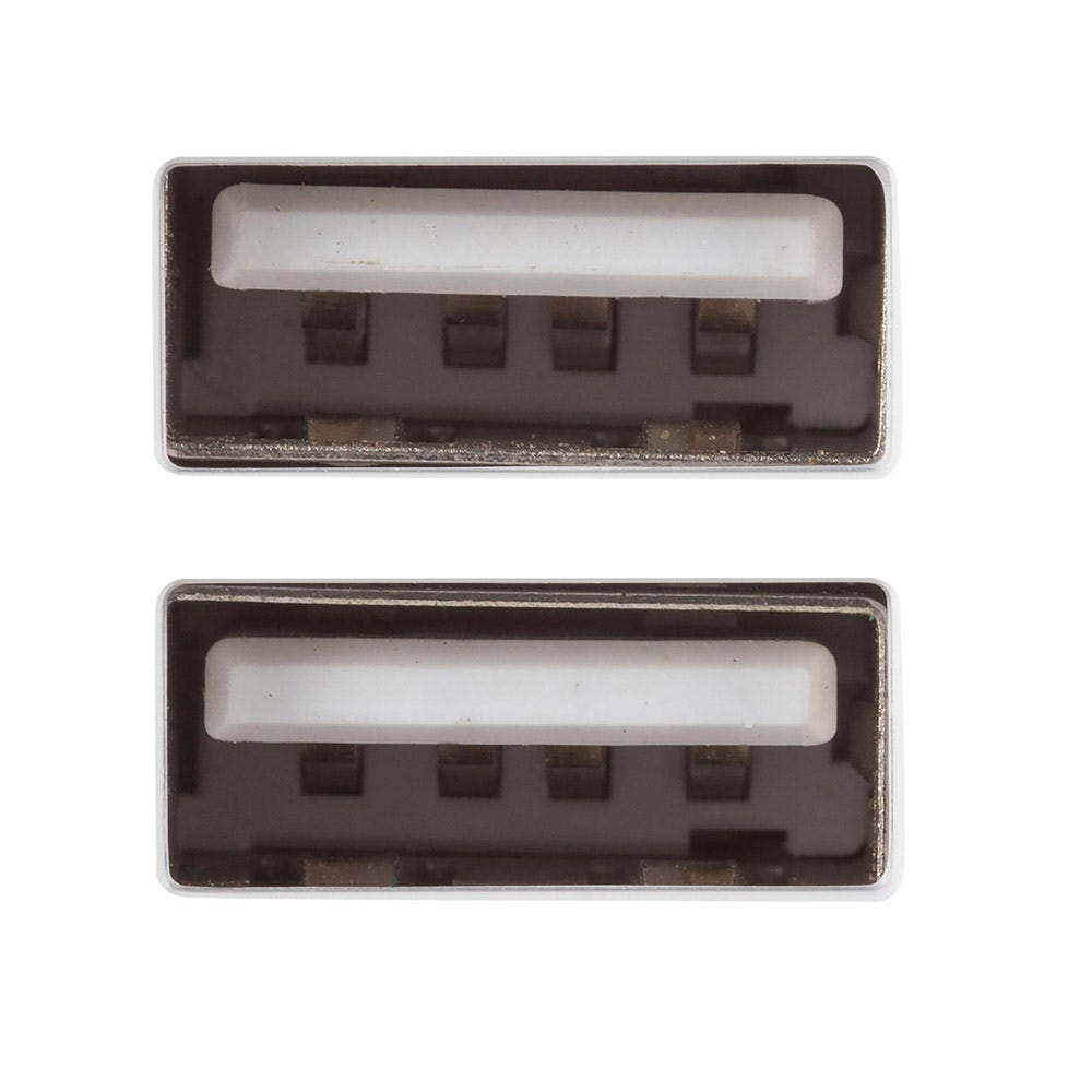 IUSA - Multicontacto ecube con 2 puertos USB