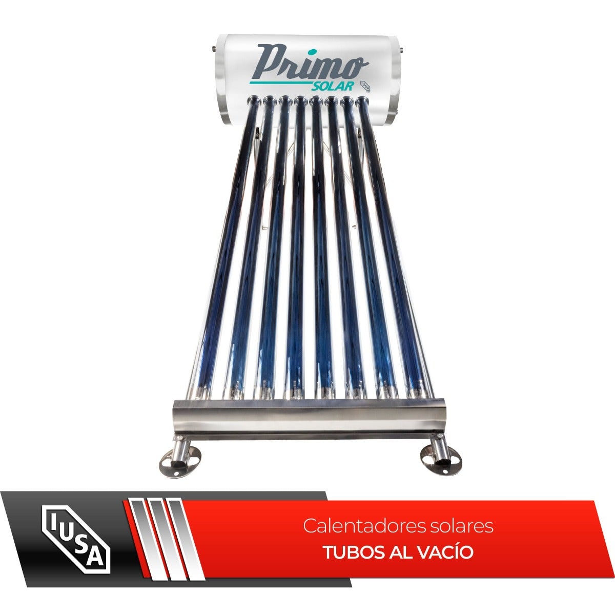 IUSA - Calentador Solar 8 tubos IUSA 120 L