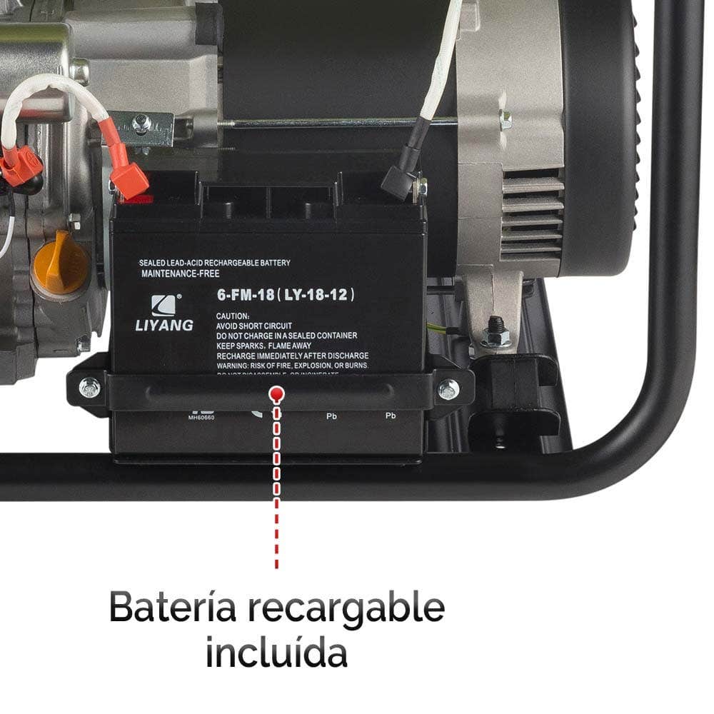 IUSA - Generador eléctrico a gasolina 8000 w 13 hp