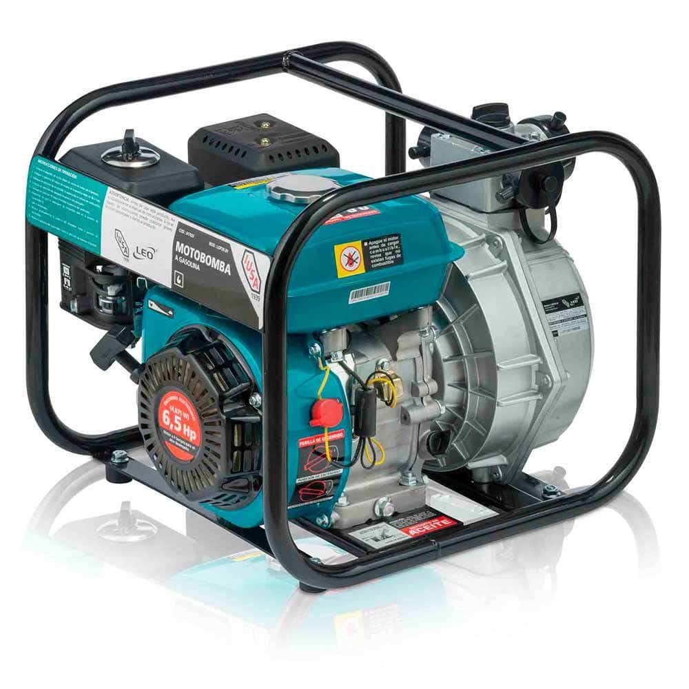 IUSA - Motobomba a gasolina 6.5 HP, alta presión, IUSA