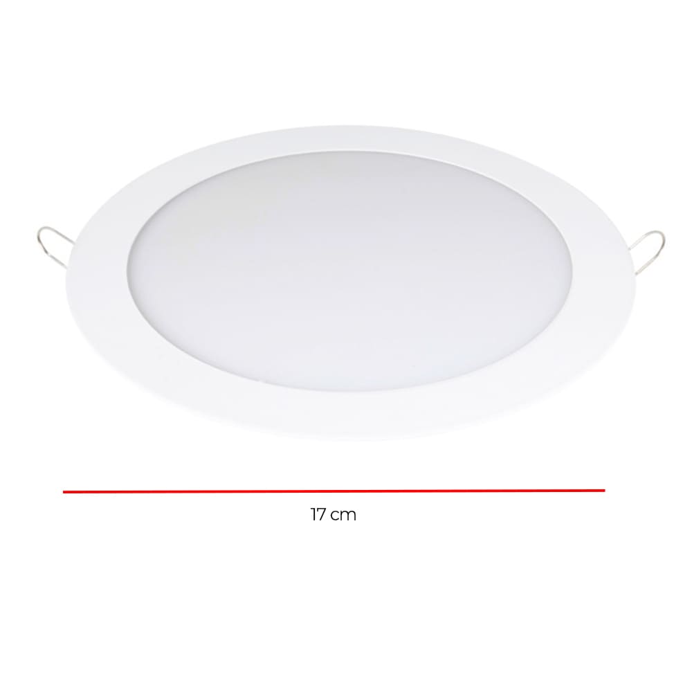 IUSA - Luminaria led redonda fija 960 lm luz blanca