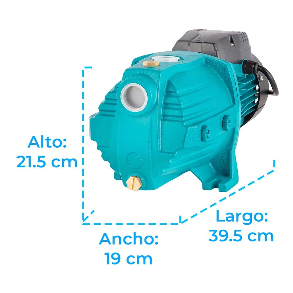 IUSA - Bomba jet de hierro fundido 3/4 hp entrada/salida 1" iusa