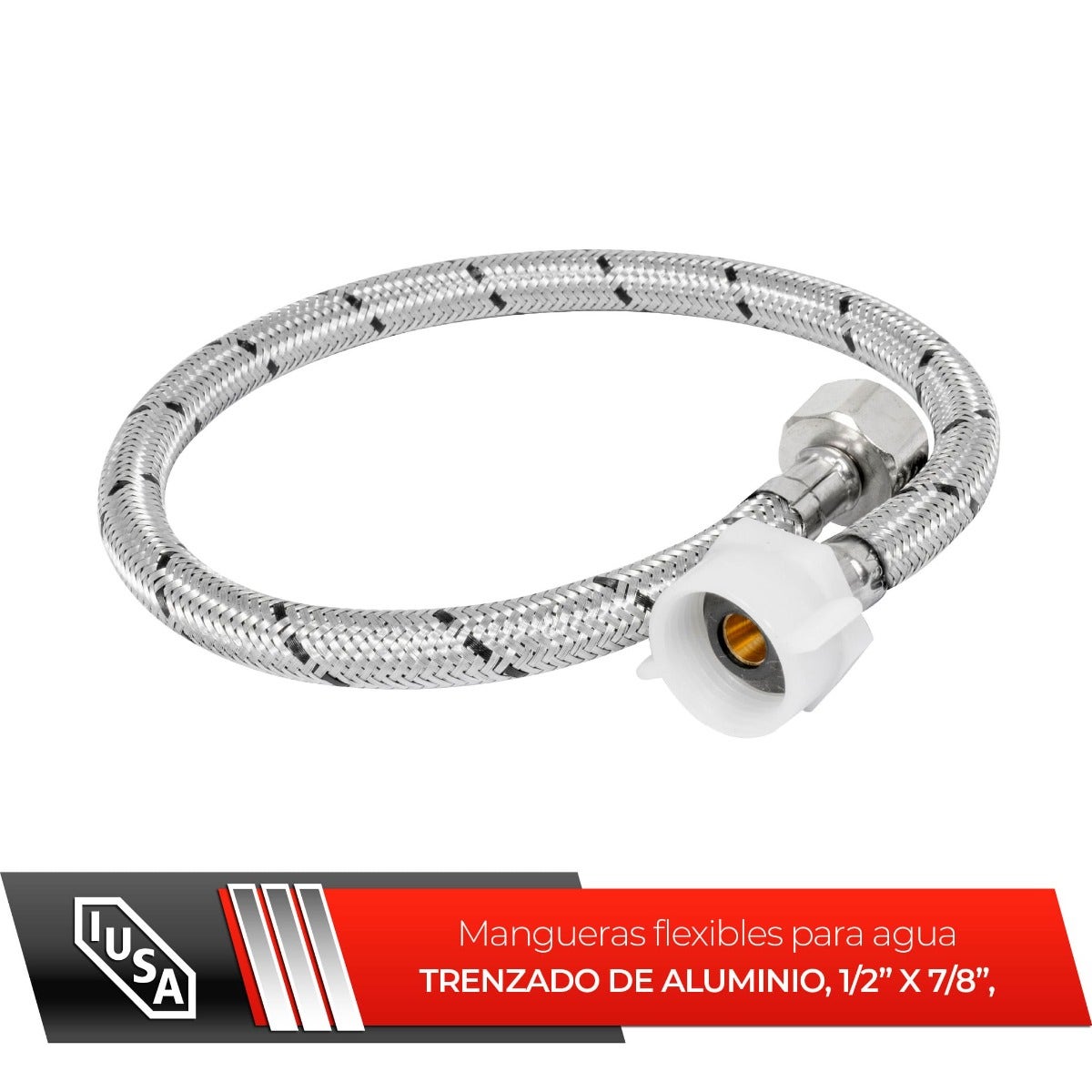 IUSA - Manguera flexible para wc 55 cm