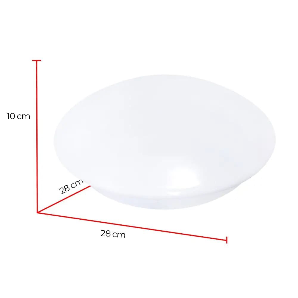 IUSA - Plafón LED para sobreponer mate 15 w