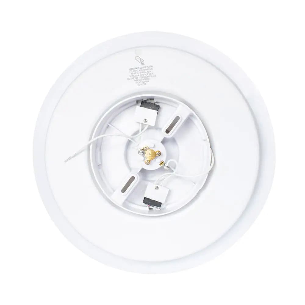 IUSA - Plafón LED para sobreponer acabado brillante