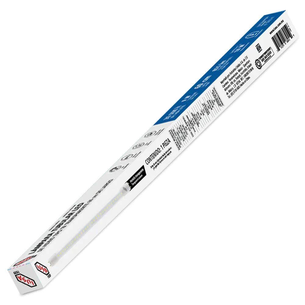 IUSA - Tubo LED T8 transparente, 120 cm, 18W, IUSA