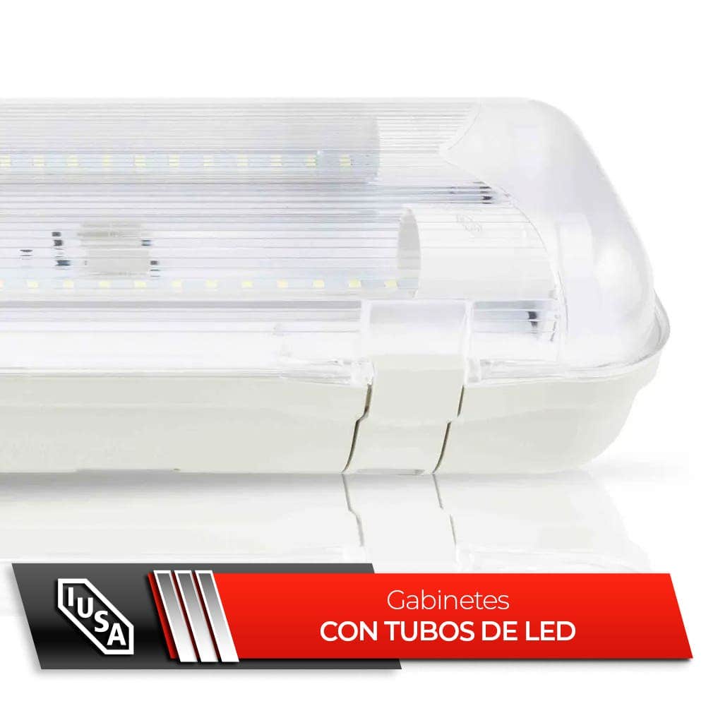 IUSA - Gabinete con tubos LED, 120 cm, 3420 lm, IUSA
