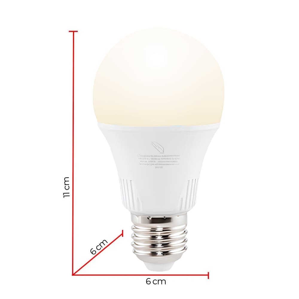 IUSA - Foco LED A19 luz blanca 5w en caja