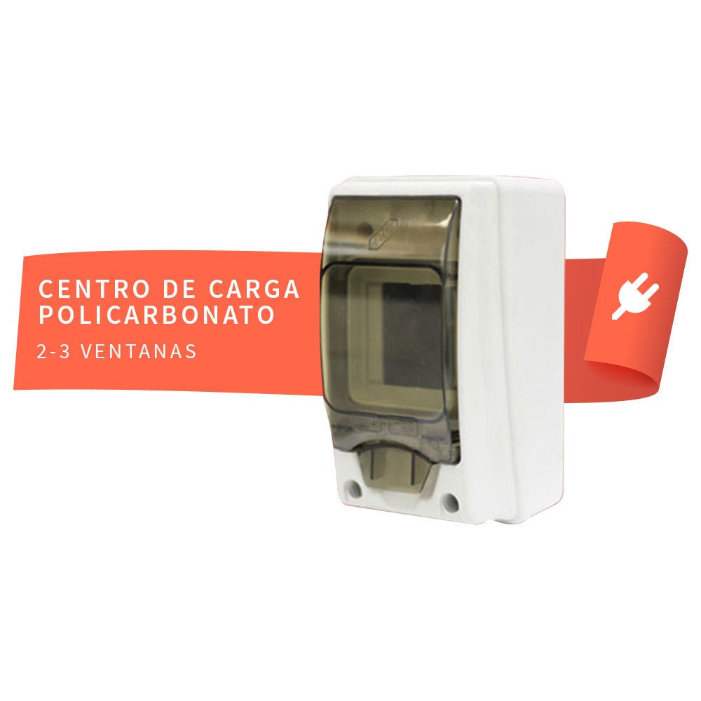 IUSA - Centro de carga de policarbonato, 2-3 ventanas
