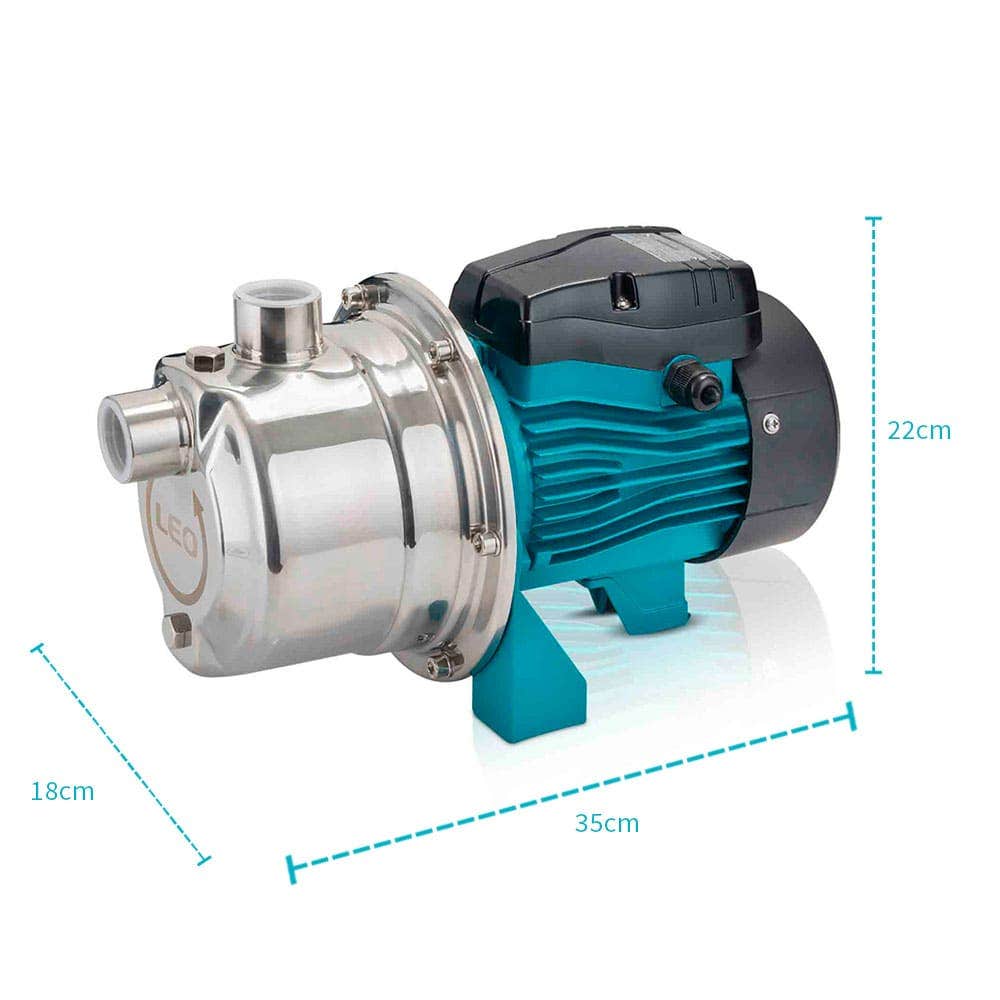 IUSA - Bomba tipo jet de acero inoxidable 0.5 hp